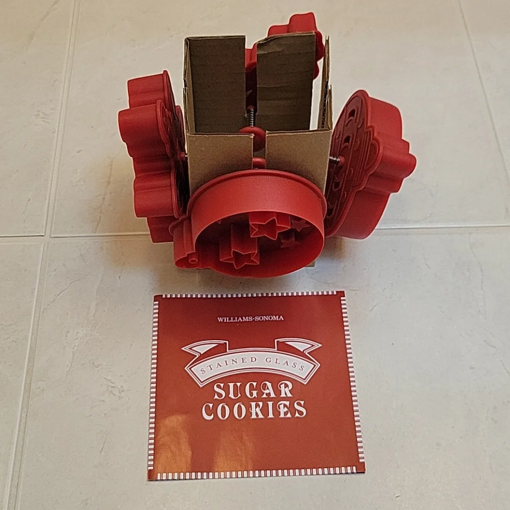 Williams-Sonoma Stain Glass Cookie Cutters NIB